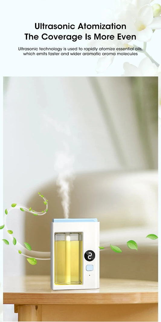 4-Mode USB Aromatherapy Diffuser – Humidifier & Scent Vaporizer