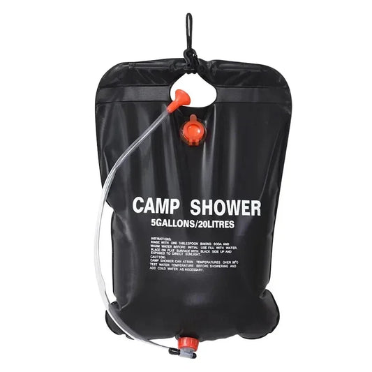 🌞 Solar Heated Shower Bag (20L/40L)