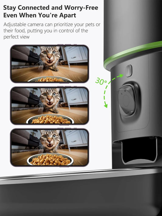 🐱📸 FeedSmart™ Automatic Cat Feeder & Camera