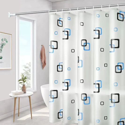 🚿🌿 MoldGuard™ PEVA Shower Curtain – Extra Long