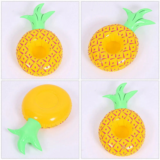 1Pcs Pool Party Party Decoration Pool Floaties Inflatable Cup Coasters Swimming Pool Float Inflatable Drink Holders Drink Floats