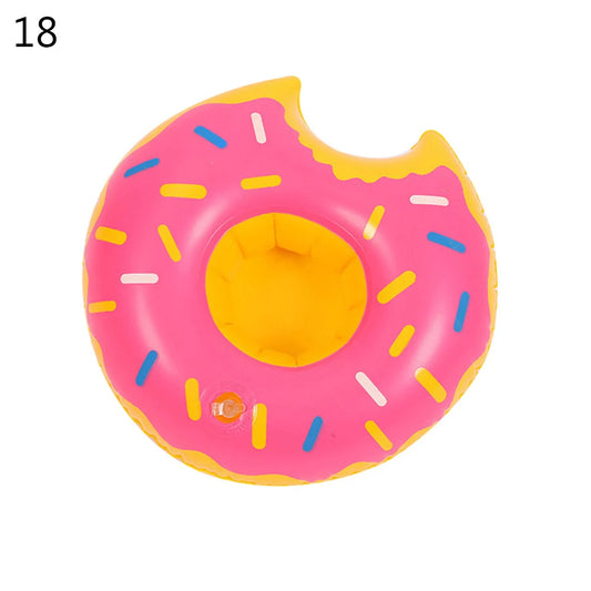 1Pcs Pool Party Party Decoration Pool Floaties Inflatable Cup Coasters Swimming Pool Float Inflatable Drink Holders Drink Floats