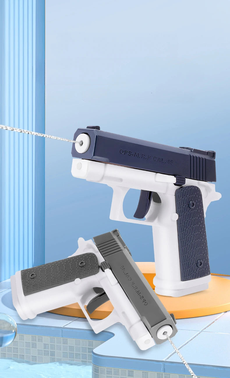 Summer Water Gun High-pressure Large-capacity Full Automatic Shooting Children Beach Swimm Pool Water Play Toy For Boy Girl Gift