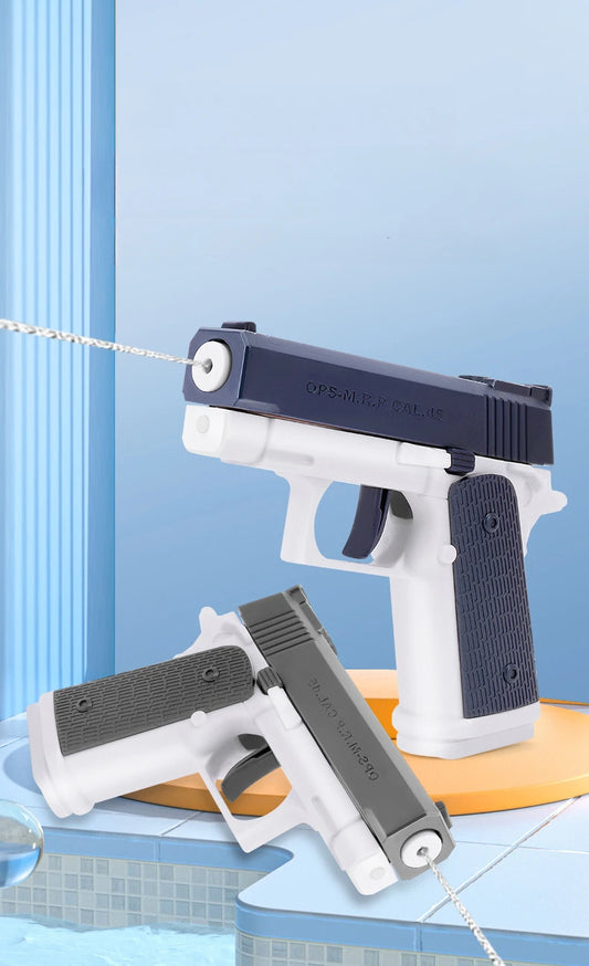 Summer Water Gun High-pressure Large-capacity Full Automatic Shooting Children Beach Swimm Pool Water Play Toy For Boy Girl Gift