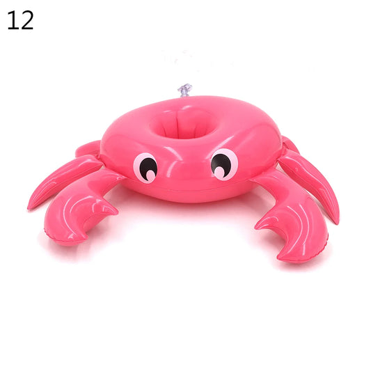 1Pcs Pool Party Party Decoration Pool Floaties Inflatable Cup Coasters Swimming Pool Float Inflatable Drink Holders Drink Floats