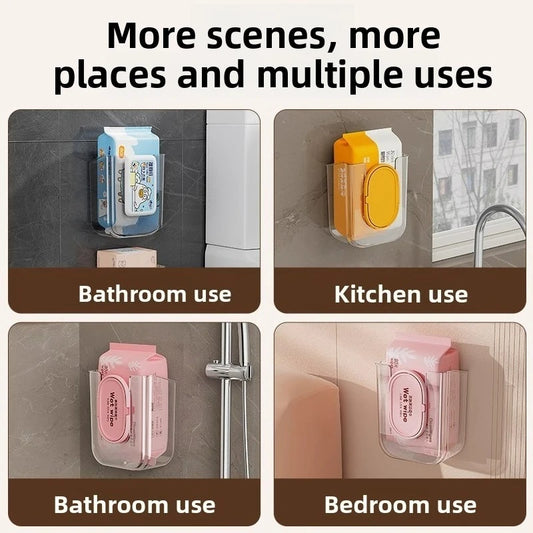 🧻✨ TidyBox™ Wall-Mounted Wet Wipe Dispenser