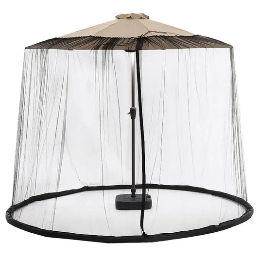 Umbrella Mosquito Netting For Outdoor Garden Patio Umbrellas Canopy Tent Mosquito Net Adjustable Rope Polyester Sunshade Net
