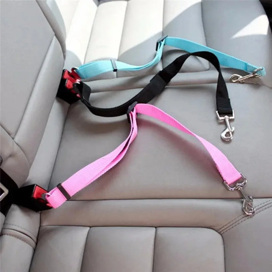 🚗🐾 SafeRide™ Adjustable Pet Car Seat Belt