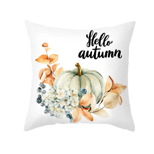 Autumn Maple Leaf Pillow