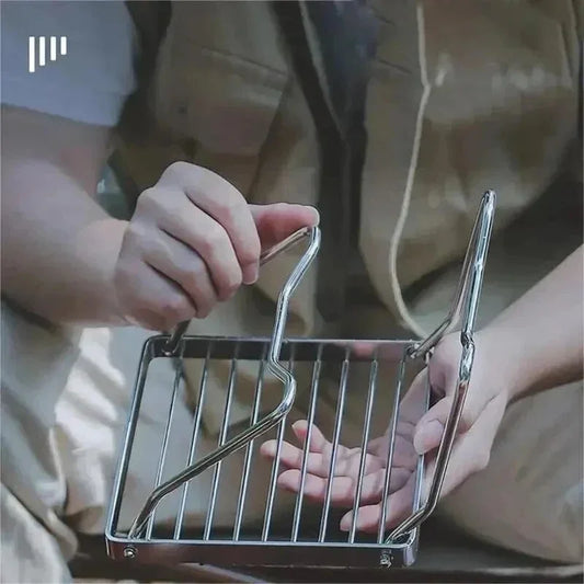 🔥 Mini Folding BBQ Rack