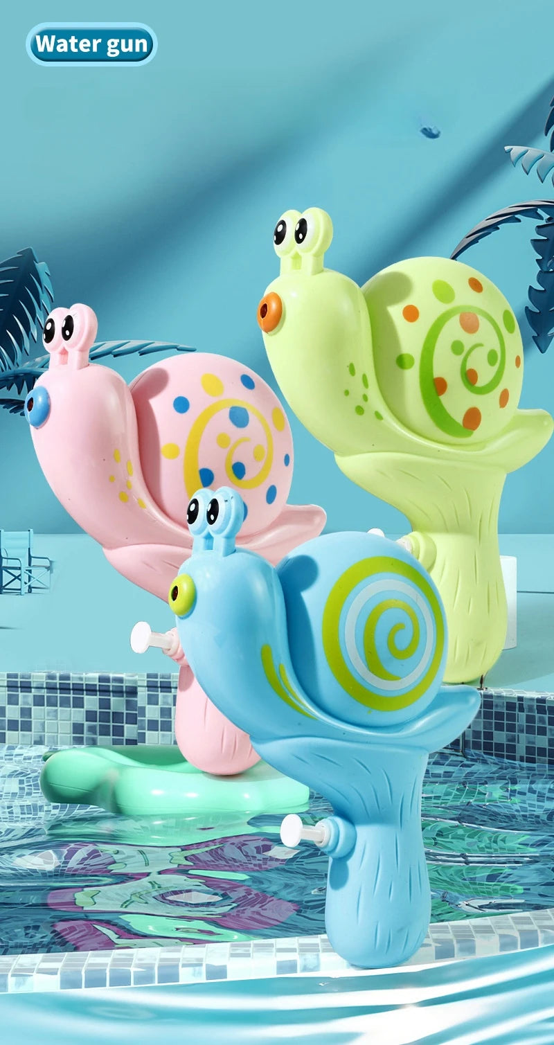 Water Gun Summer Toys for Kids snail toys Cartoon Water Gun Cartoon Design Outdoor Game Summer Toys Sport Party Toys Gifts