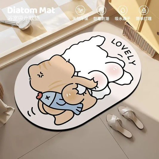 🚽🦶 StoneStep™ Diatom Mud Toilet Mat