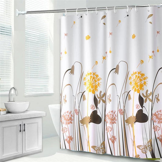 🚿🌿 MoldGuard™ PEVA Shower Curtain – Extra Long