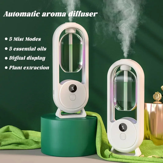 Automatic Aroma Diffuser & Air Freshener – Essential Oil Nebulizer
