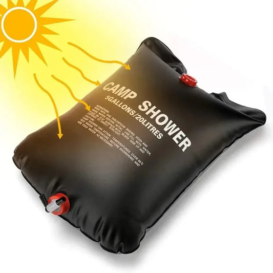 🌞 Solar Heated Shower Bag (20L/40L)