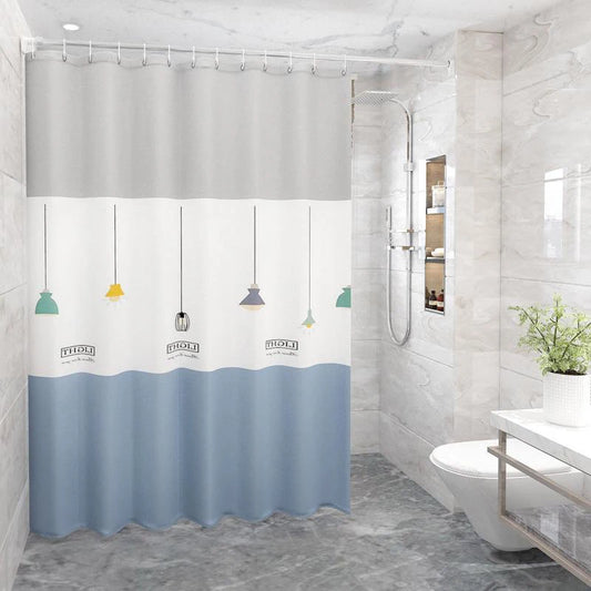 🚿🌿 MoldGuard™ PEVA Shower Curtain – Extra Long