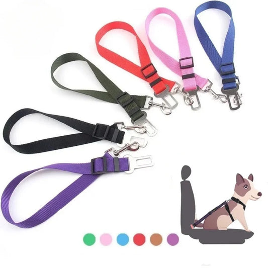 🚗🐾 SafeRide™ Adjustable Pet Car Seat Belt