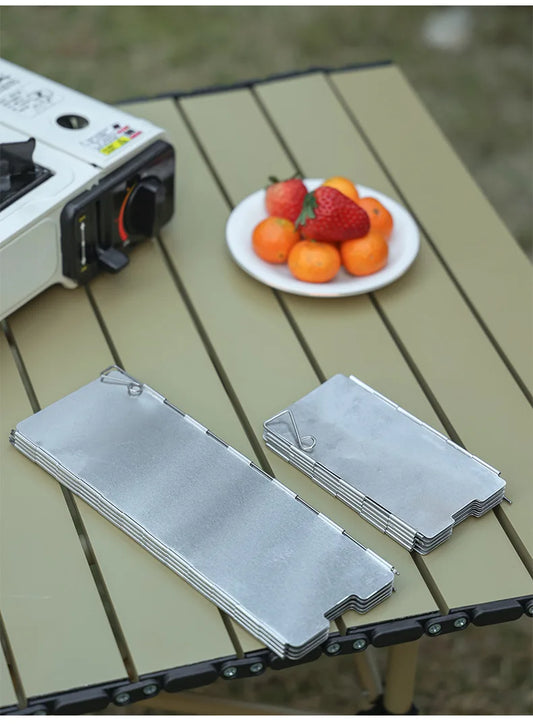 Aluminum Windproof Gas Stove Shield