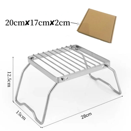 🔥 Mini Folding BBQ Rack
