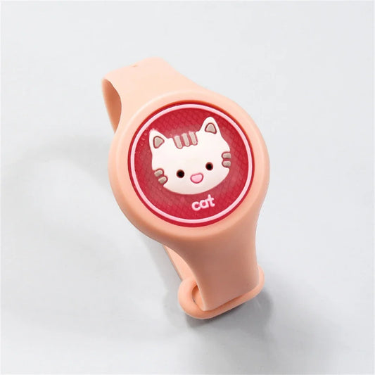 Luminous Mosquito Repellent Bracelet Waterproof Silicone Kids Anti-Mosquito Insect Watch Outdoor Mosquito Repellent Wristband