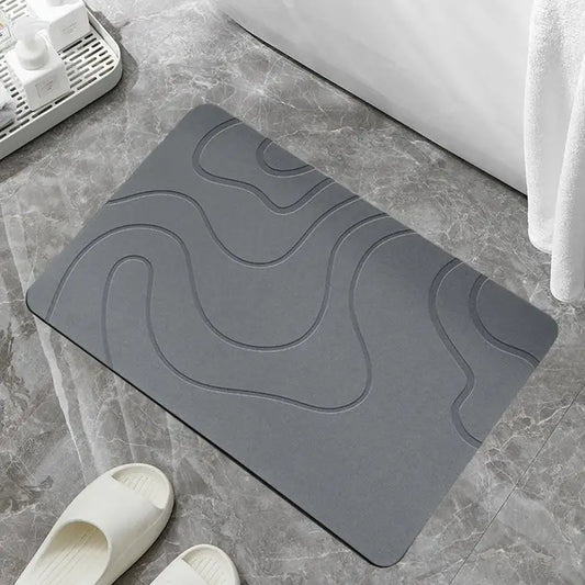 🪨💧 AquaStone™ Diatomite Bath Mat