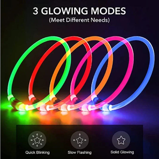🌟🐕 GlowPaw™ LED Dog Collar
