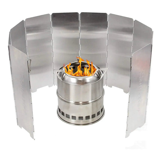 Aluminum Windproof Gas Stove Shield
