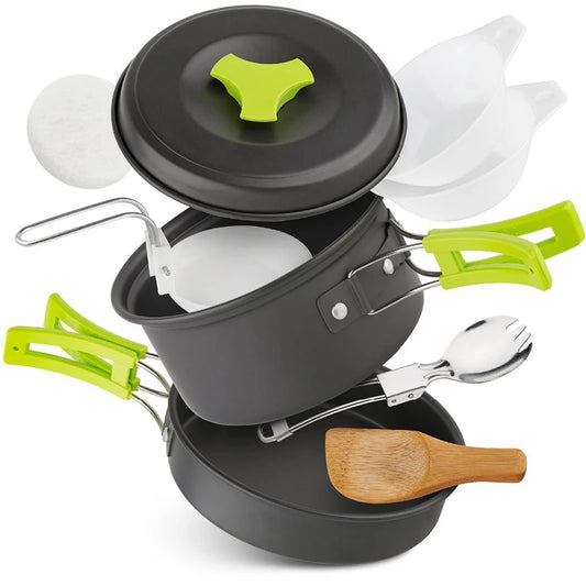 Backpacker’s Portable Camping Cookware Set
