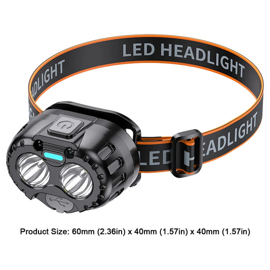 Powerful 250LM Waterproof LED Headlamp