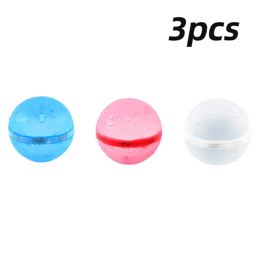 Magnetic Reusable Water Balloons Self Closing Splash Water Balls Bombs Beach Pool Waterballoons Summer Toys For Kids