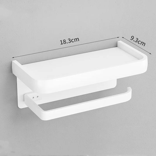 📱🧻 HoldMate™ Aluminum Toilet Paper & Phone Shelf
