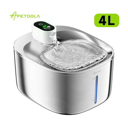 💧🐾 AquaFlow™ 4L Wireless Pet Fountain