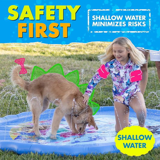 🌊🐾 SplashPup™ Inflatable Cooling Pool