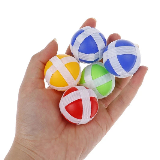 30pcs Children's Dart Velcro Sticky Ball Sticky Ball Dart Game Interactive Accessories Home School Children Outdoor happy-time