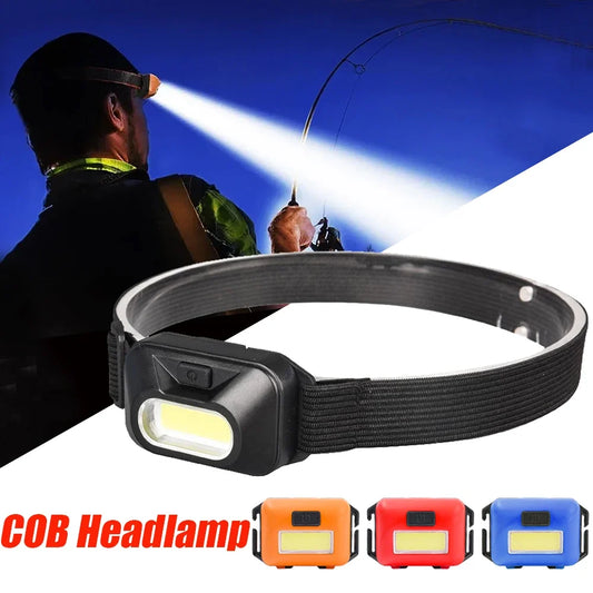 Mini COB Waterproof LED Headlamp
