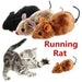 🐭🎉 CrazyTail™ Plush Running Mouse Toy