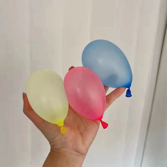 Water Filler Kit Water Fight Easy-to-Use Balloon Inflator Comes with 100 Water Balloons for Outdoor Fun Large Capacity