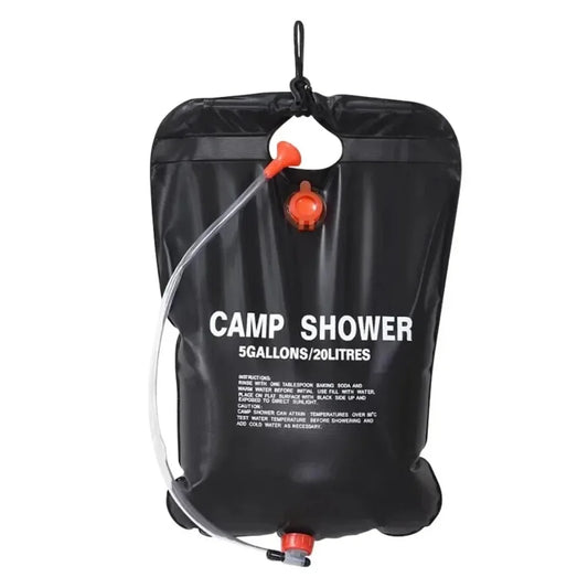 🌞 Solar Heated Shower Bag (20L/40L)
