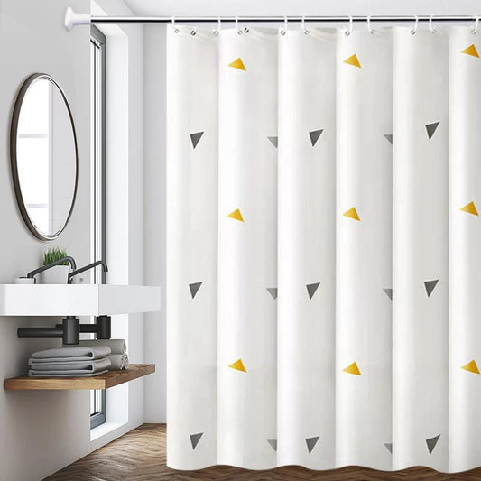 🚿🌿 MoldGuard™ PEVA Shower Curtain – Extra Long