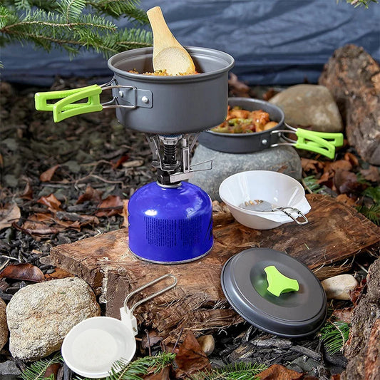 Backpacker’s Portable Camping Cookware Set