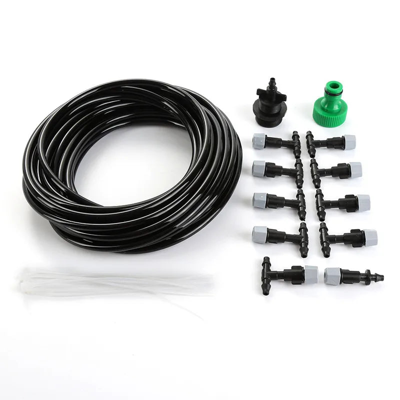 Outdoor Misting Cooling System Mist Sprinkler Nozzle Plant Irrigation Water Mister Nozzles Set Garden Supplies Irrigation Tool