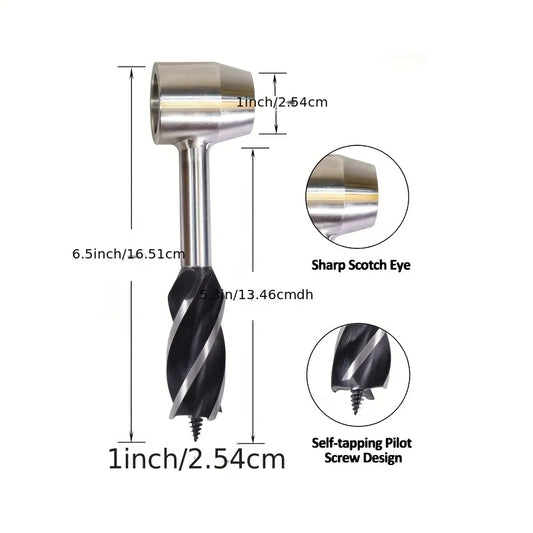 🪓 Survival Hand Auger Wrench