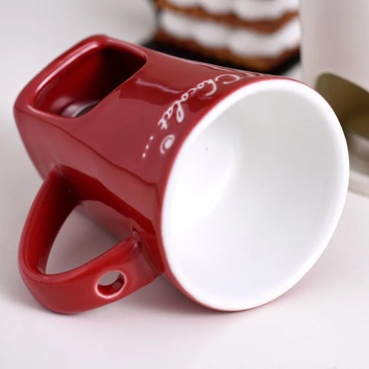 European Chocolate Fondue Candle Mug