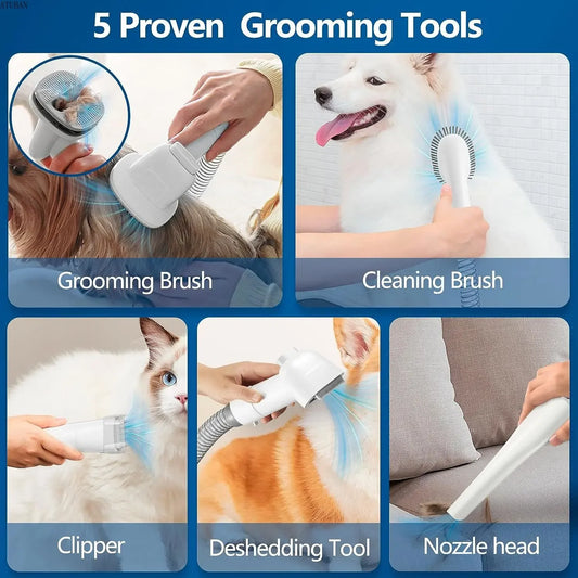 🐾🧹 FurVac™ Pro Grooming Vacuum Kit