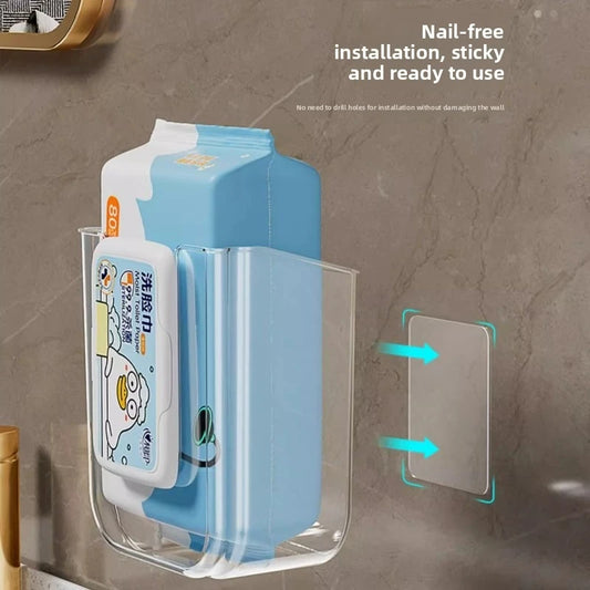 🧻✨ TidyBox™ Wall-Mounted Wet Wipe Dispenser