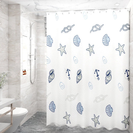 🚿🌿 MoldGuard™ PEVA Shower Curtain – Extra Long