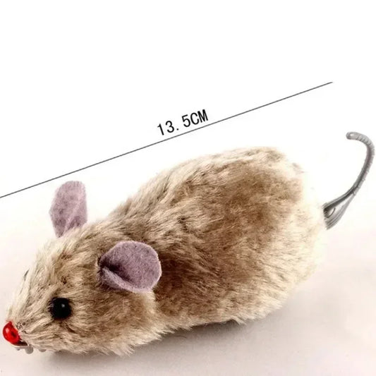 🐭🎉 CrazyTail™ Plush Running Mouse Toy