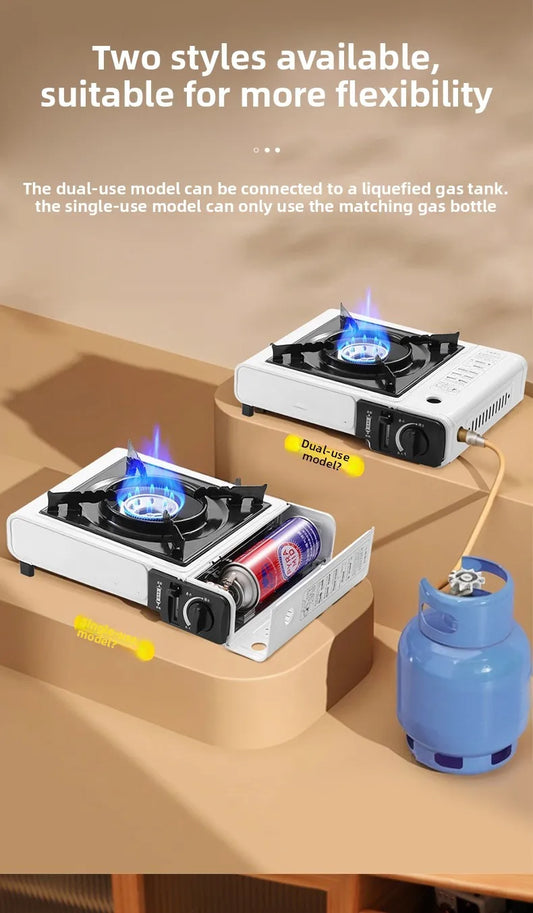 🍜 2025 Portable Butane Gas Stove