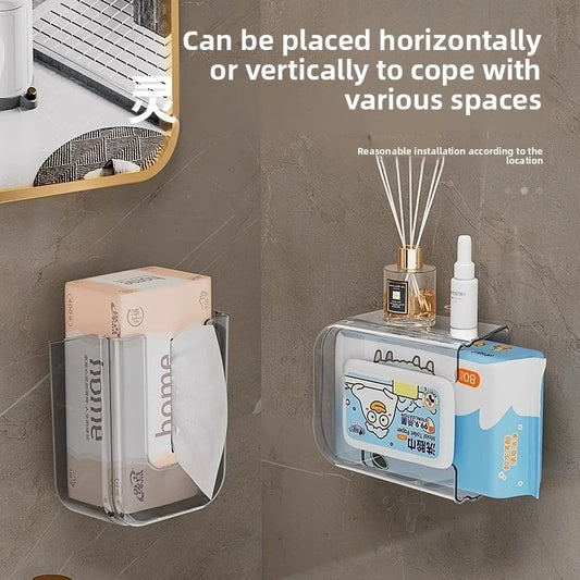 🧻✨ TidyBox™ Wall-Mounted Wet Wipe Dispenser