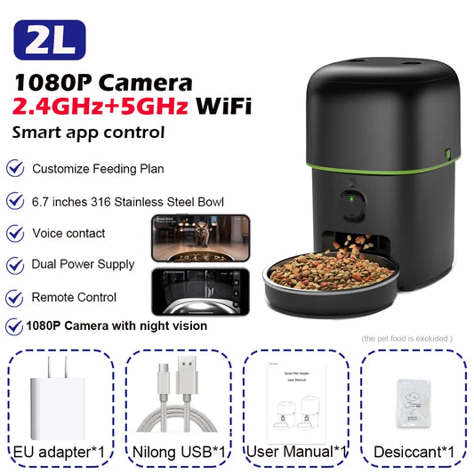 🐱📸 FeedSmart™ Automatic Cat Feeder & Camera